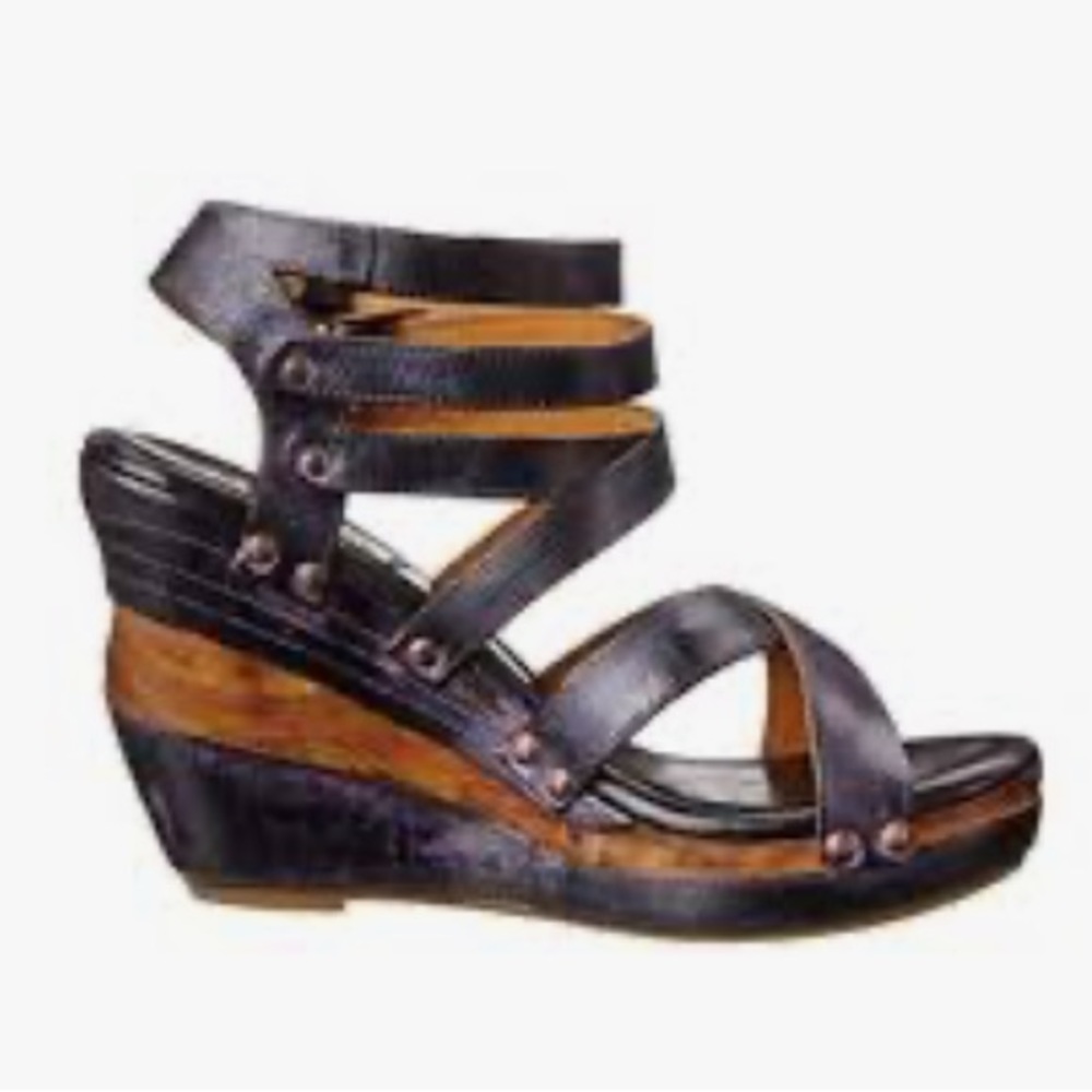Bed Stu Juliana Gladiator Platform Wedge Sandal Gem